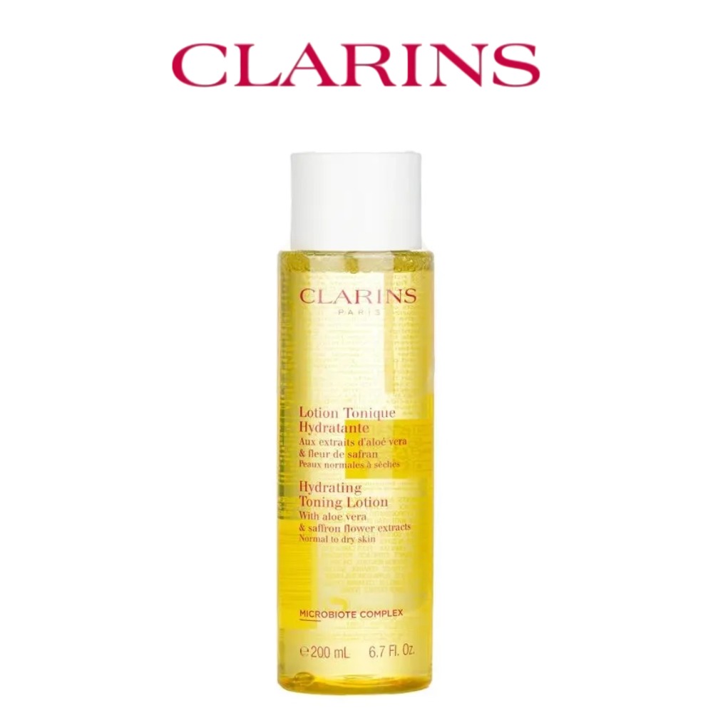 Luxury Skincare For Women - Clarins Toning Lotion 200ml (Yellow -