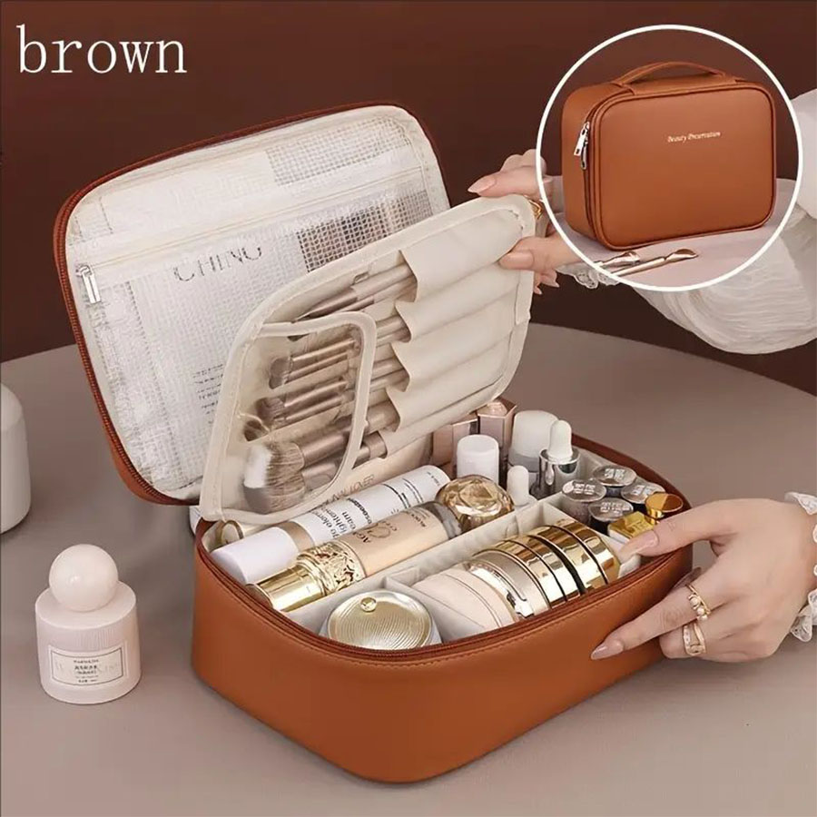 Luxury Skincare Containers - New Women's Cosmetic Bag Portable Storage