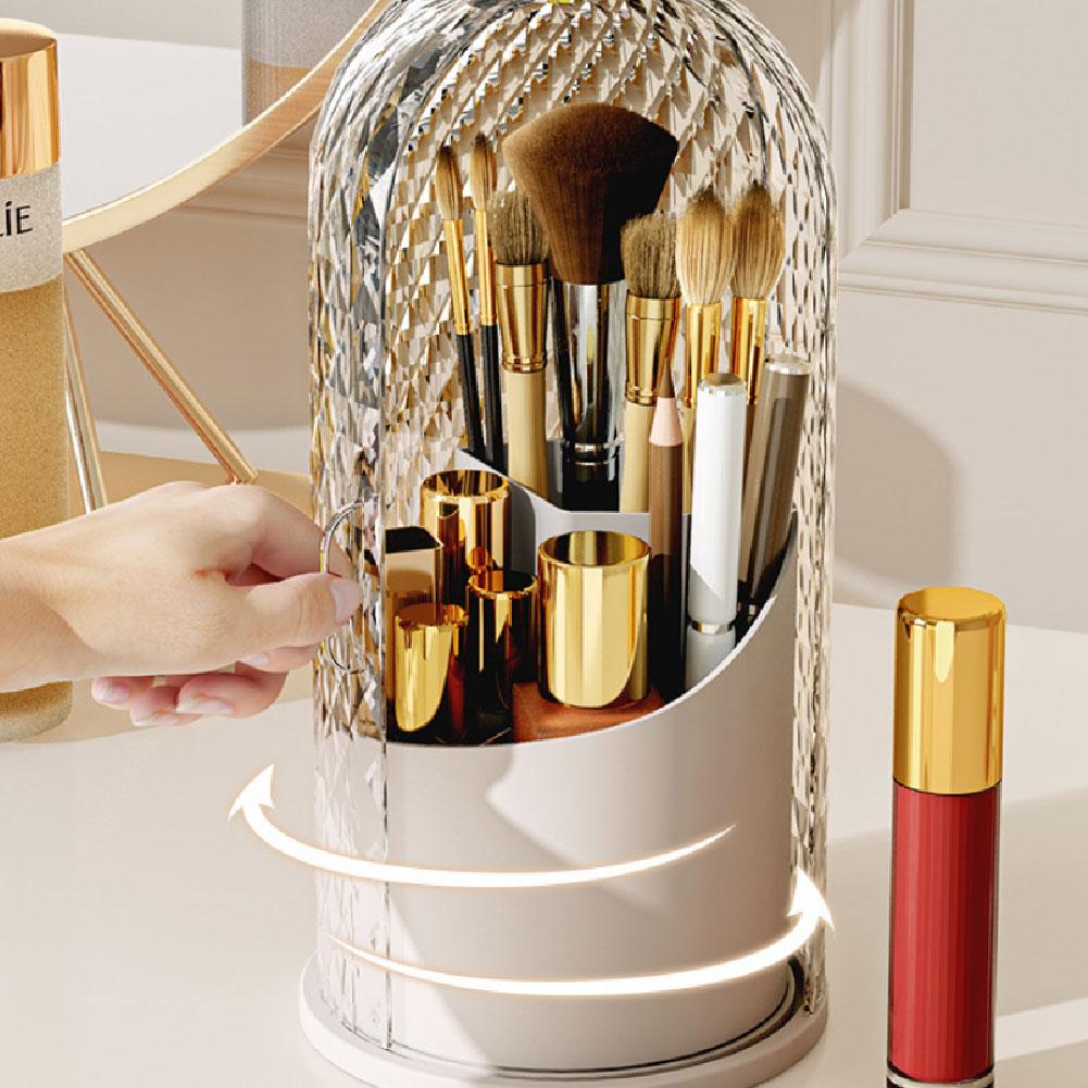Makeup Brush Holder 360° Rotat - Luxury Skincare Containers recension och pris