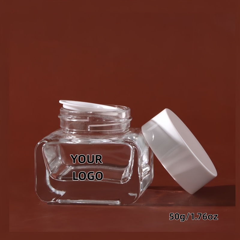 【Logo Custom】1Pcs Luxury Clear - Luxury Skincare Containers recension och pris