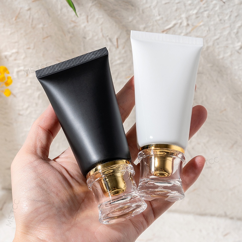 10Pcs 50ml Plastic Squeeze Tub - Luxury Skincare Packaging Wholesale recension och pris
