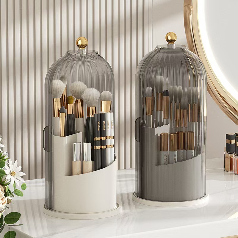 360° Rotating Makeup Brush Hol - Luxury Skincare Containers recension och pris