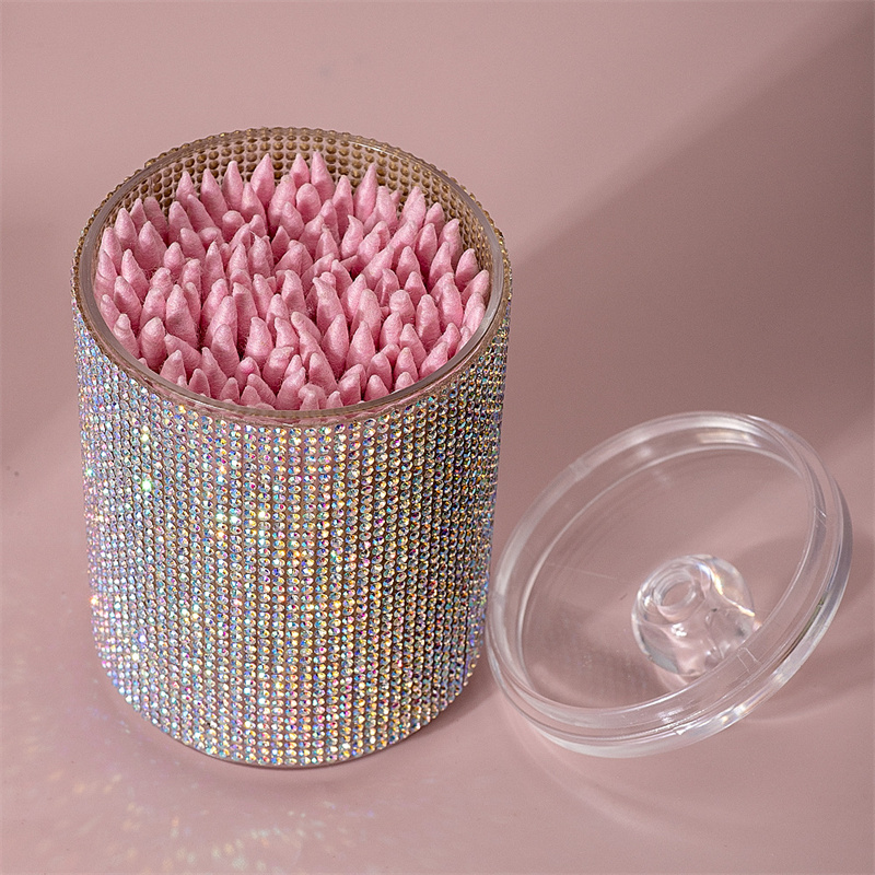 Luxury Diamond Cotton Swab Sto - Luxury Skincare Containers recension och pris