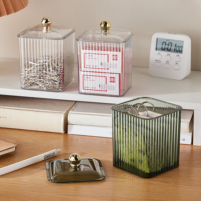 Light Luxury Clear Cotton Swab - Luxury Skincare Containers recension och pris