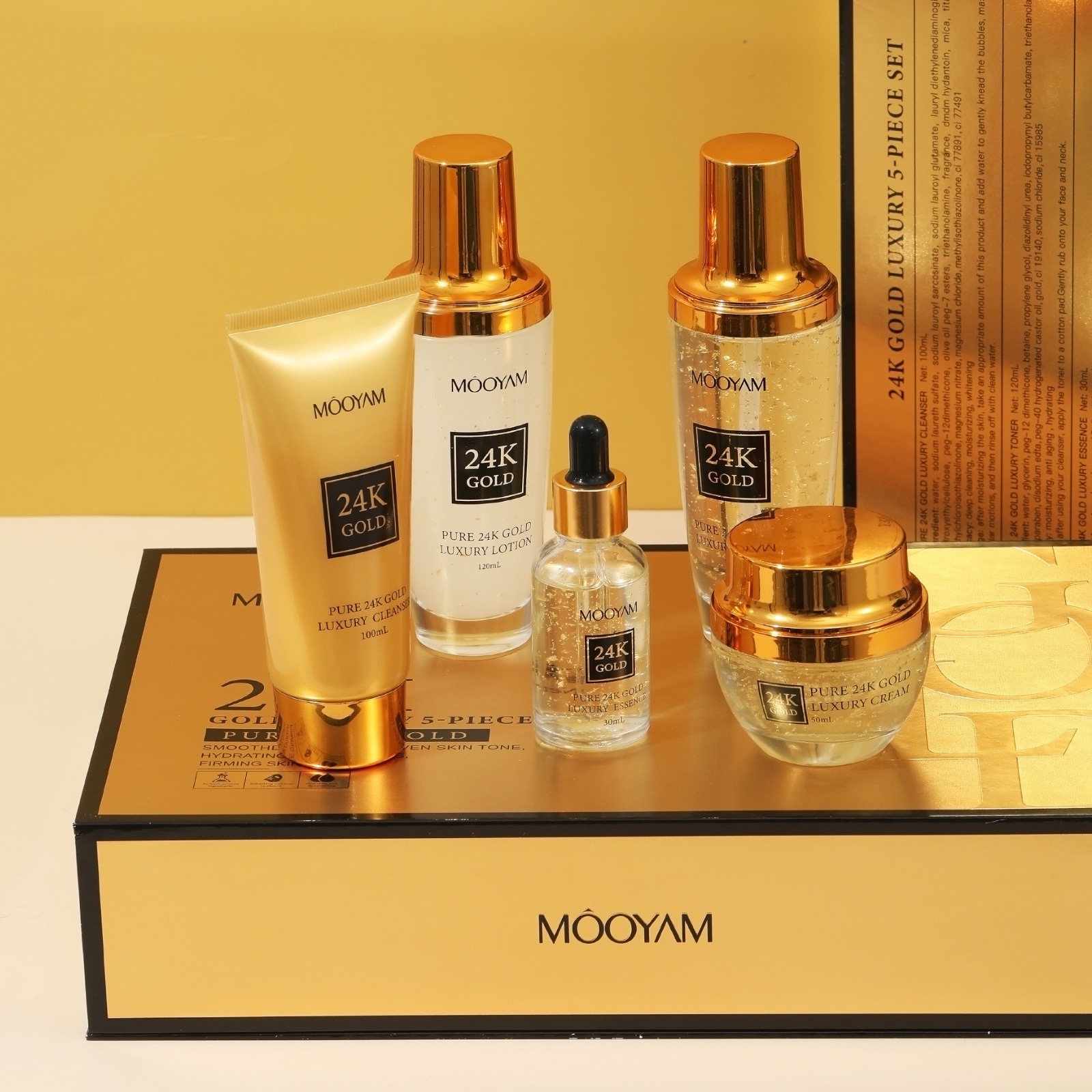 24K Gold LUXURY Moisturizin An - Luxury Skincare Line recension och pris