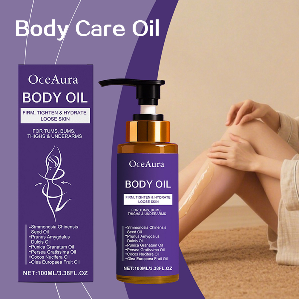 100ml Body Oil,Luxury Body Oil - Luxury Skincare Kit recension och pris