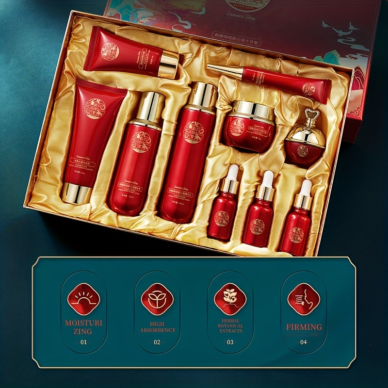 Qilin Jie Fu Yan Qin Run Ten-P - Luxury Skincare Kit recension och pris
